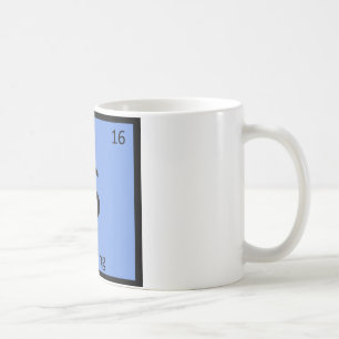 Mug S - Sports de surf Chimie Symbole du tableau pério