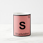 Mug S - Structuralisme Philosophie Chimie Symbole (Centre)