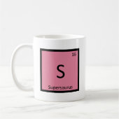 Mug S - Supersaurus Dinosaur Chimie Tableau périodique (Gauche)