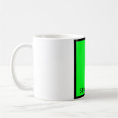 Mug S - Symbole du dinosaure Struthiomimus dans le tab (Gauche)