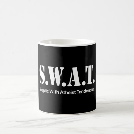 Mug S.W.A.T. (Sceptique avec des tendances athées) (Centre)
