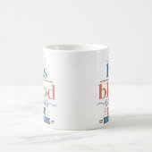 Mug Sa citation classique de foi chrétienne Son Sang M (Centre)