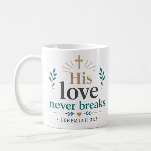 Mug Sa citation de verset biblique sur l'amour qui ne