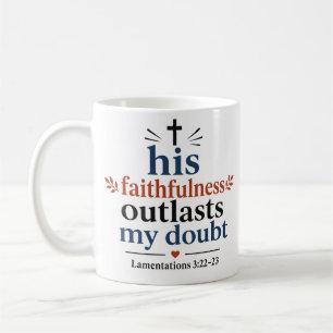 Mug Sa Fidélité Dépasse Mon Doute Encouragement