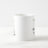 Mug Sa Journée Commence Avec Du Café Et Finit Avec Du  (Centre)