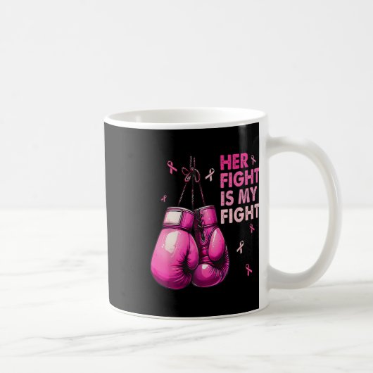 Mug Sa Lutte Est Ma Lutte Gants De Boxe De Combat Canc (Droite)