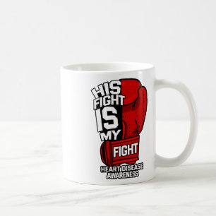 Mug Sa lutte est ma lutte Maladie cardiaque Artères co