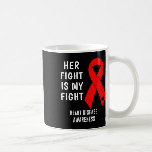 Mug Sa Lutte Est Ma Lutte Maladie Cardiaque Sensibilis