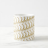 Mug sa note musicale à clé dorée (Centre)