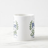 Mug Sa Paix Est Ma Force Foi Chrétienne Classique (Centre)