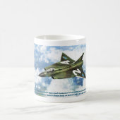 Mug Saab 35 Draken (Centre)
