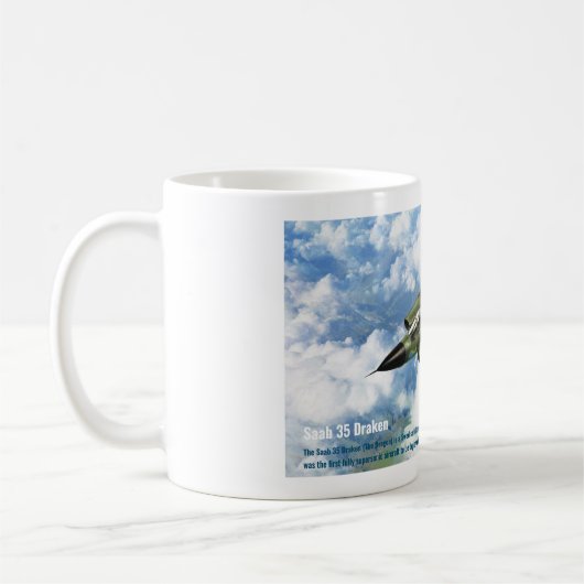 Mug Saab 35 Draken (Gauche)