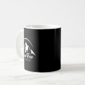 Mug Saas-fee Suisse Ski ski Snowboardin (Devant gauche)