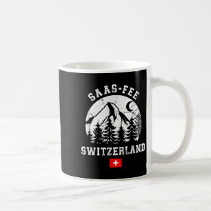 Mug Saas-fee Suisse Station de ski Alpes Ski alpin