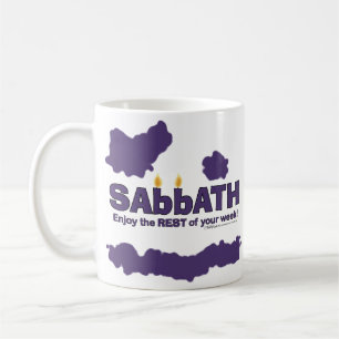 Mug Sabbat aux bougies - Profitez du reste de votre se