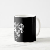 Mug Sabbatique Baphomet Chèvre mal Satané (Devant droit)