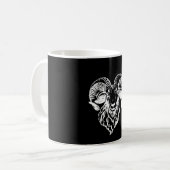 Mug Sabbatique Baphomet Chèvre mal Satané (Devant gauche)