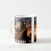 Mug Sabiduría Eterna: Palabras que Iluminan el Alma" (Devant gauche)