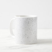 Mug Sable Blanc Étincelant (Devant gauche)