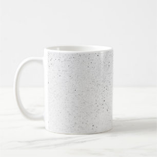 Mug Sable Blanc Étincelant