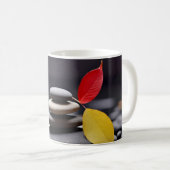 Mug Sable De Pebble Rocheux Tranquille (Devant droit)