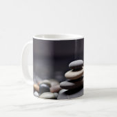 Mug Sable De Pebble Rocheux Tranquille (Devant gauche)