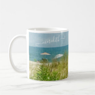 MUG SABLE DE PLAGE SOLEIL DE MER SAISON PROFITEZ!