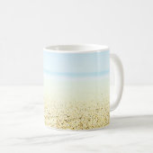 Mug Sable et mer Calme Côté (Devant droit)