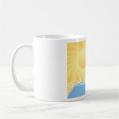 Mug Sable Jaune Et Océan (Gauche)