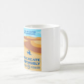 Mug Sable Mauvais Lubrifiant - Procréer de façon respo (Devant droit)
