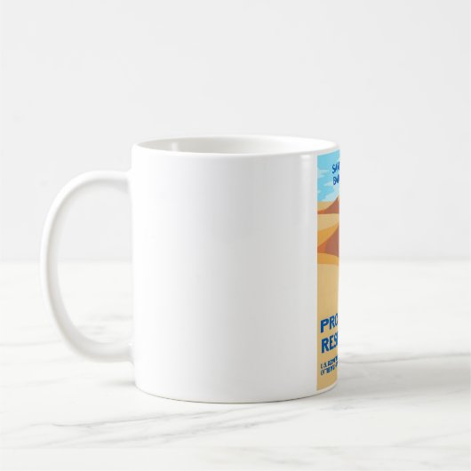 Mug Sable Mauvais Lubrifiant - Procréer de façon respo (Gauche)