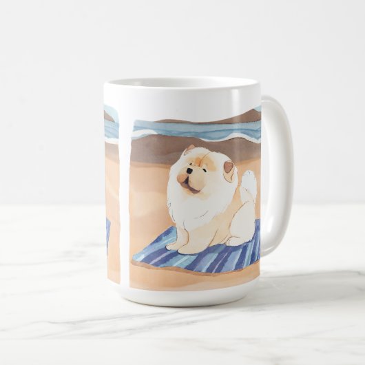 Mug SABLE N'SEA Crem Chow Chien Chow (Devant droit)