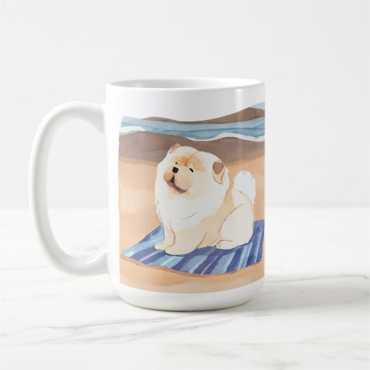 Mug SABLE N'SEA Crem Chow Chien Chow (Gauche)