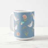 Mug Sable Pipers Coquillages d'herbe de mer (Devant gauche)