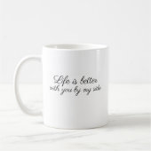 Mug Sable Sheltie personnalisé à mes côtés (Gauche)