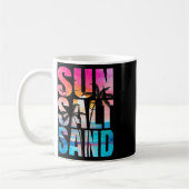 Mug Sable Soleil Sable Vacances été Hawaii Beach Funny (Gauche)
