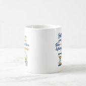 Mug Sablier & Citation de profil (Centre)
