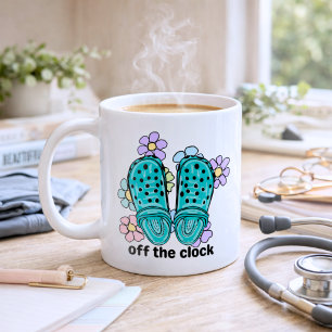 Mug Sabots de infirmière bohème amusants