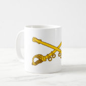 Mug Sabres croisés par cavalerie (Devant gauche)