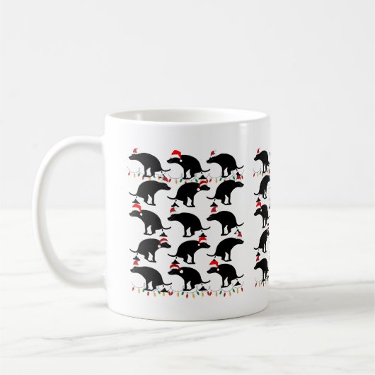 Mug Sac à chien de Noël (Gauche)