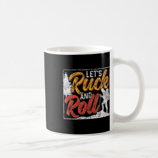 Mug Sac à dos d'entraînement Let's Ruck And Roll Rucks (Droite)