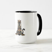 Mug Sac à main Emerald Royal Cat Empress Tote (Devant droit)