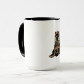 Mug Sac à main Emerald Royal Cat Empress Tote (Devant gauche)