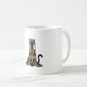 Mug Sac à main Emerald Royal Cat Empress Tote (Devant droit)