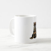 Mug Sac à main Emerald Royal Cat Empress Tote (Devant gauche)
