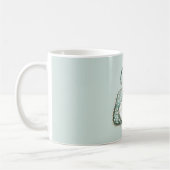 Mug Sac à perles vertes et blanches (Gauche)