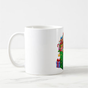 Mug Sac Cadeau de Noël Corgi Joie