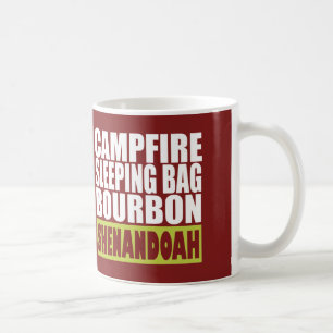 Mug Sac couché de feu de camp Bourbon Shenandoah