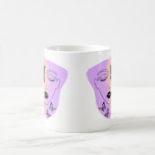 Mug Sac d'alimentation réutilisable abstrait minimalis (Centre)
