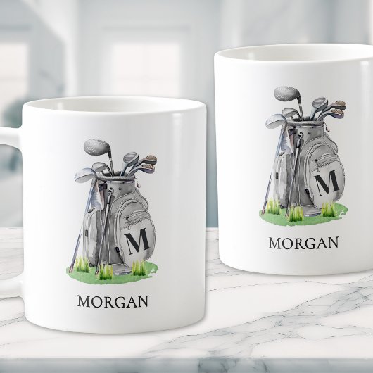 Mug Sac de golf Monogramme